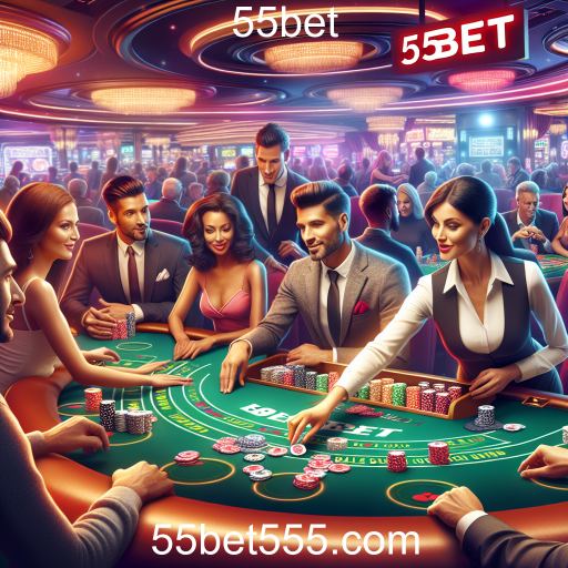A Emoção dos Jogos Ao Vivo no 55bet